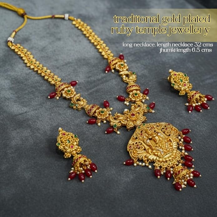 Bridal Ruby-Emerald Set