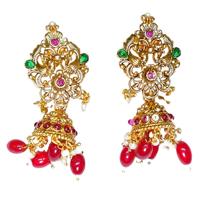 Bridal Ruby-Emerald Set