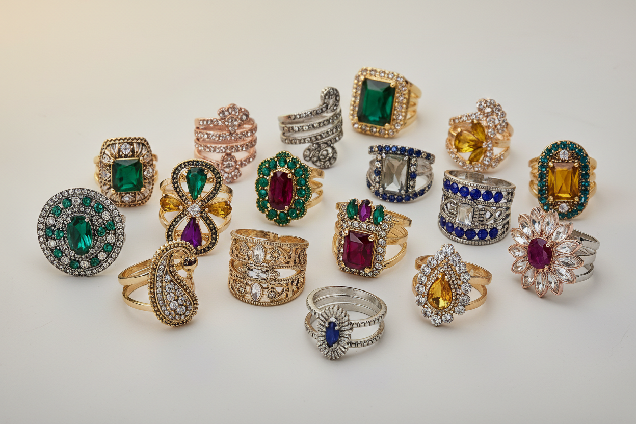 atificial jewellery rings